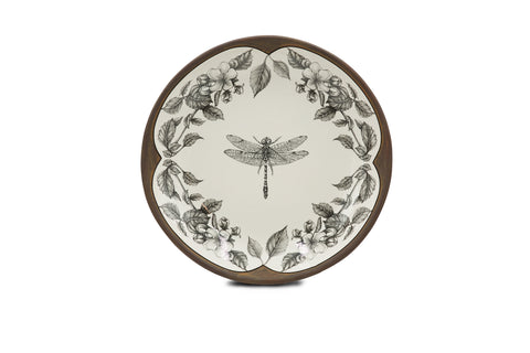 Laura Zindel Dragonfly Round Platter small