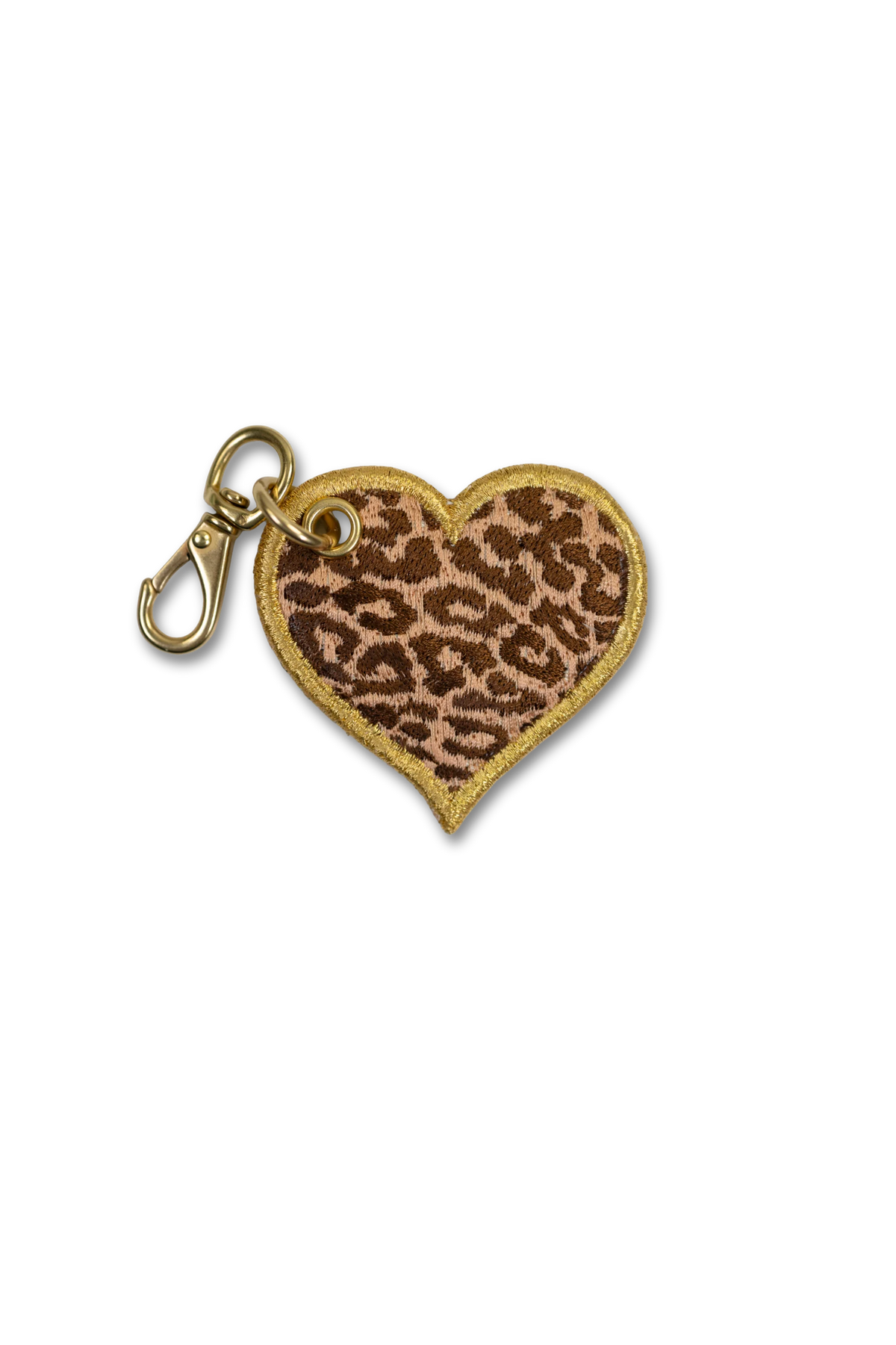 Leopard Heart Charm