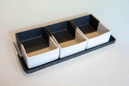 Gourmet Rectangle 3 Gourmet Dishes Set | Alex Marshall
