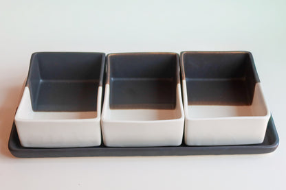 Gourmet Rectangle 3 Gourmet Dishes Set | Alex Marshall