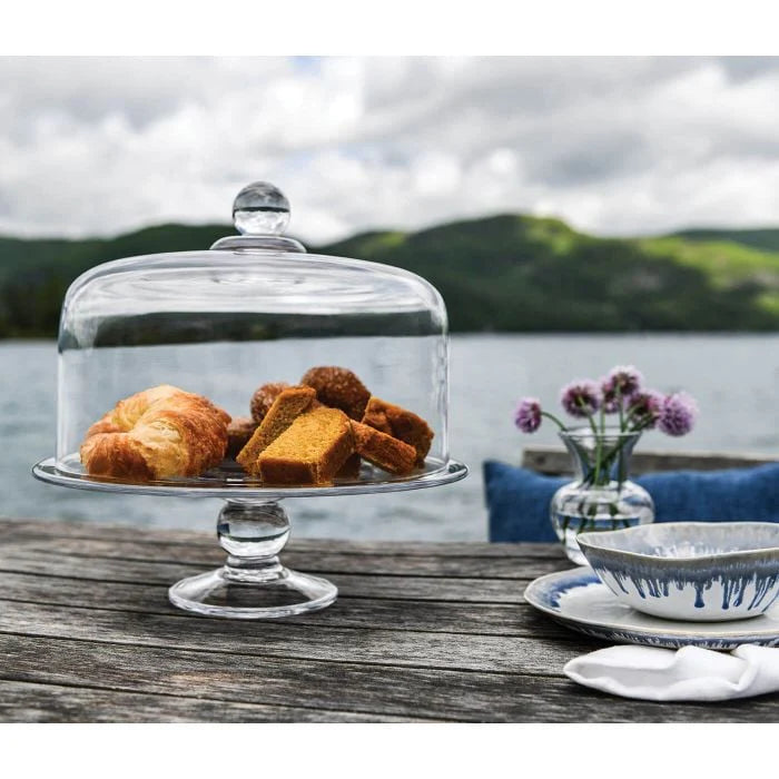 Simon Pearce Heartland Cakeplate & Dome Set Large