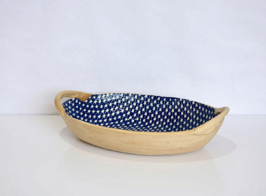 Terrafirma Oval Bowl with Handles