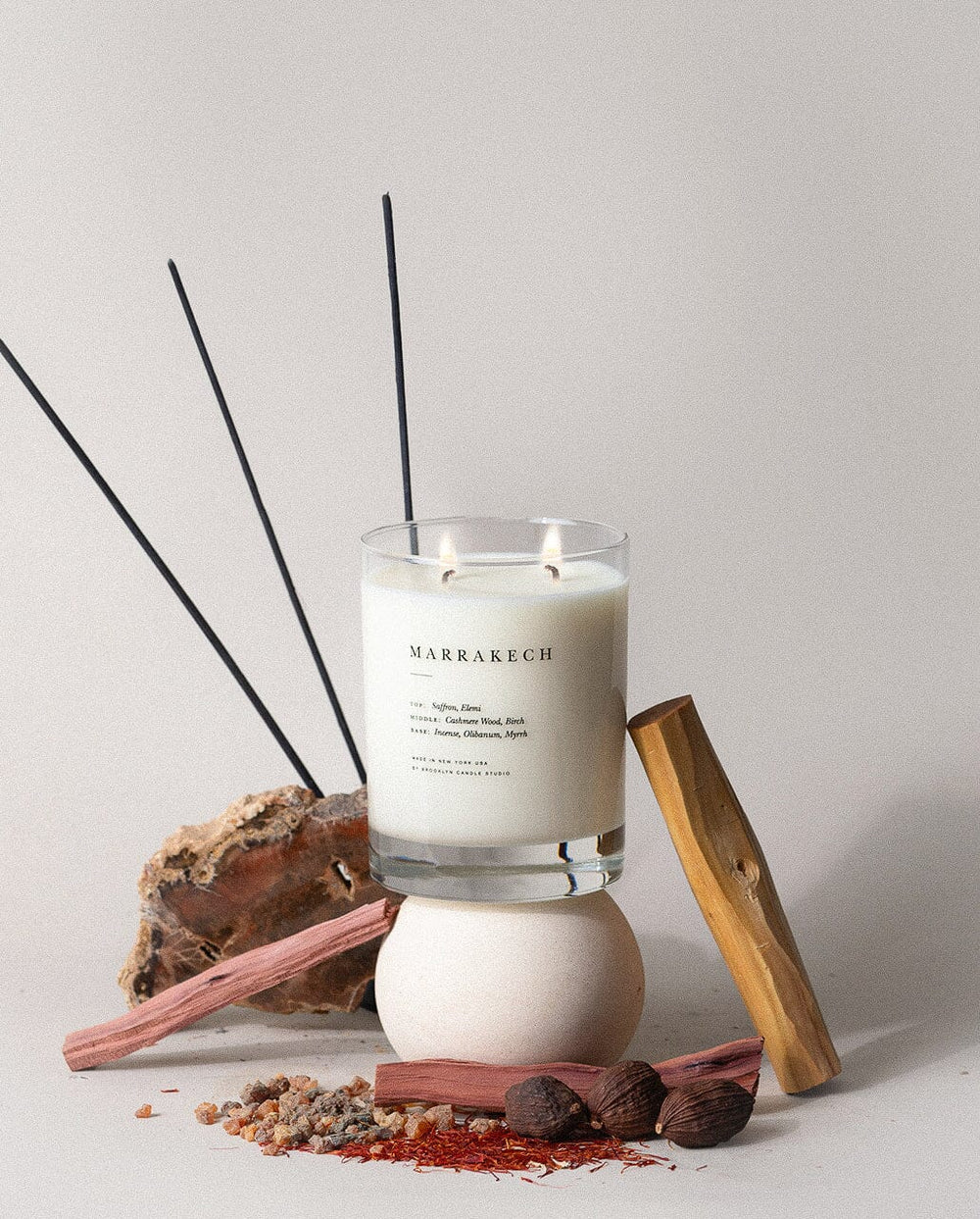 Marrakech Soy Candle | Brooklyn Candle Studio Escapist Collection