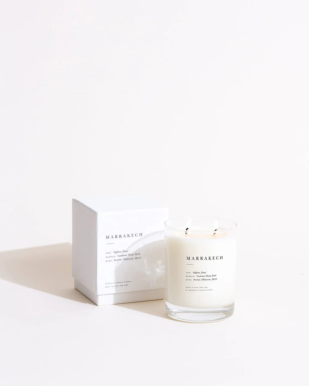 Marrakech Soy Candle | Brooklyn Candle Studio Escapist Collection