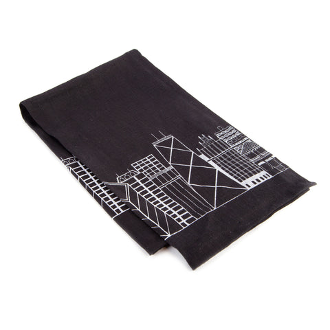 Kuketa Chicago Skyline Tea Towel