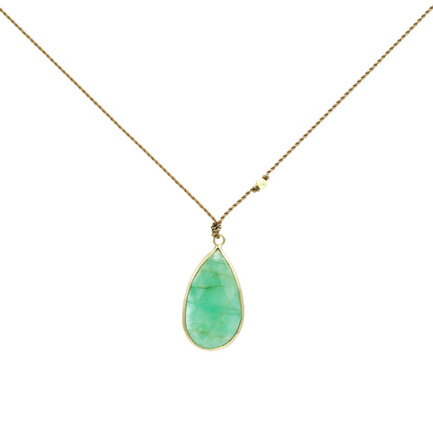 Margaret Solow Emerald Necklace