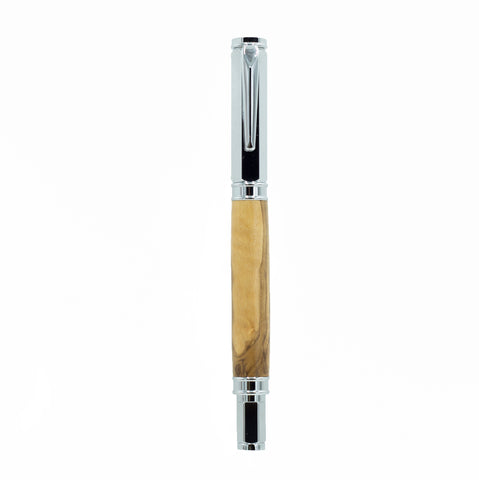 Pen-Ambrosia Burl Magnetic Cap Rolling Writer