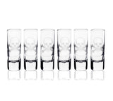 Rolf Glass Skull & Bones Shot Glass