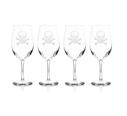 Skull & Bones Wine Glass