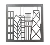 Kuketa Stainless Steel Chicago Skyline Trivet