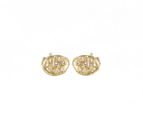 Victoria Cunningham Large Flake Post Earring