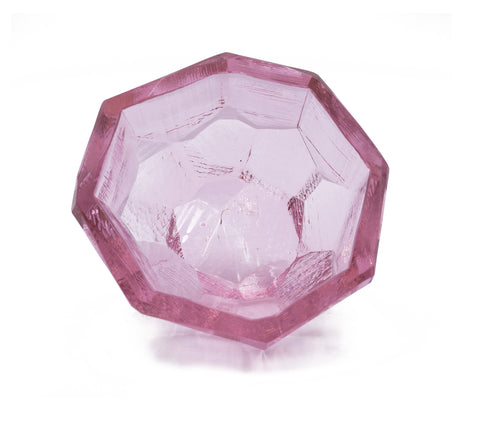 Vitreluxe Crystal Cut Bowl Rose