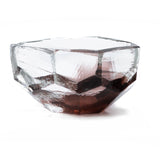Vitreluxe Crystal Cut Bowl in Plum - Large