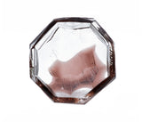Vitreluxe Crystal Cut Bowl Plum
