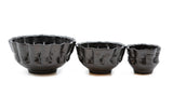 Ryan Greenheck Large Black Swivel Bowl