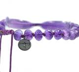 Joseph Brooks Faceted Amethyst Bracelet