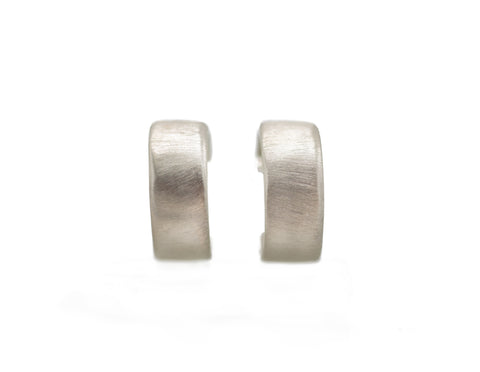 Philippa Roberts Silver Wide Hoops