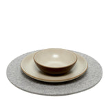 Graf & Lantz Merino Wool Felt Trivets in Granite