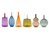 Handblown Orb Tube Top Vessel