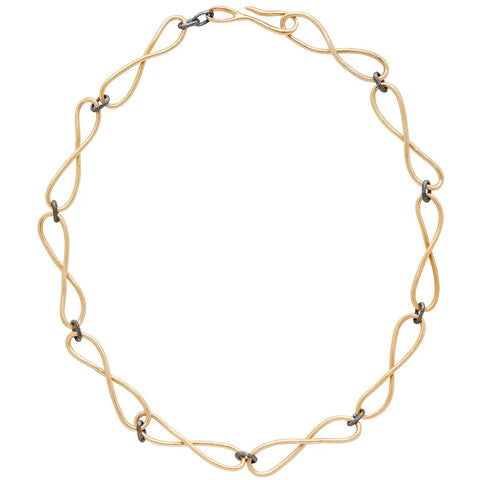 julie cohn bronze infinity necklace
