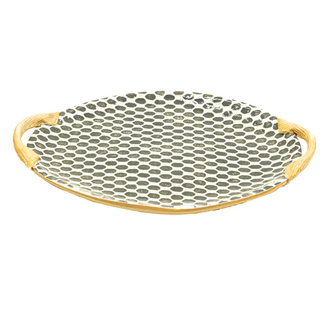 Terrafirma Small Oval Platter with Handles