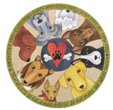 Sticks, Sincerely "Life with Dogs" Lazy Susan