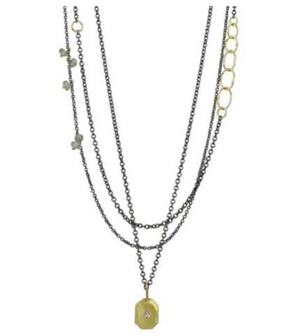 Sarah McGuire Radiant Triple Strand Necklace