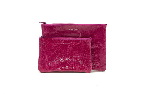 Tracey Tanner Small Flat - raspberry