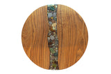 Treestump Riverstone and Mesquite Large Lazy Susan