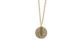 Dana Kellin Fine Circular Pave Diamond Necklace