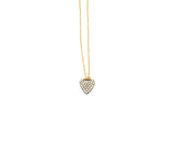 Dana Kellin Fine Soft Triangle Pave Diamond Necklace